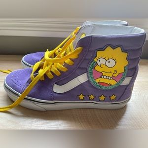 Vans- Lisa Simpsons for President - Size 8